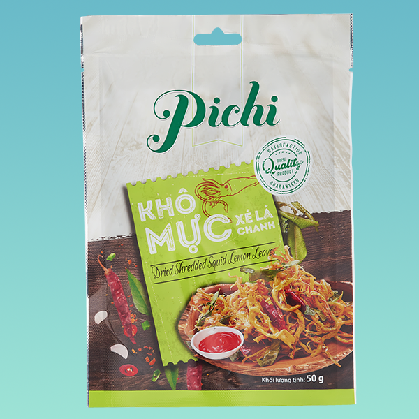 Khô mực xé lá chanh Pichi 50g