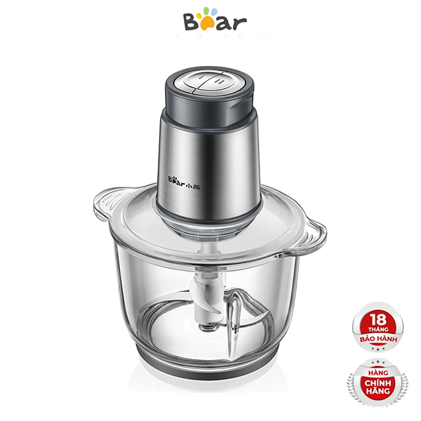 Máy xay thịt/thực phẩm Bear QSJ-B03Y7 2L