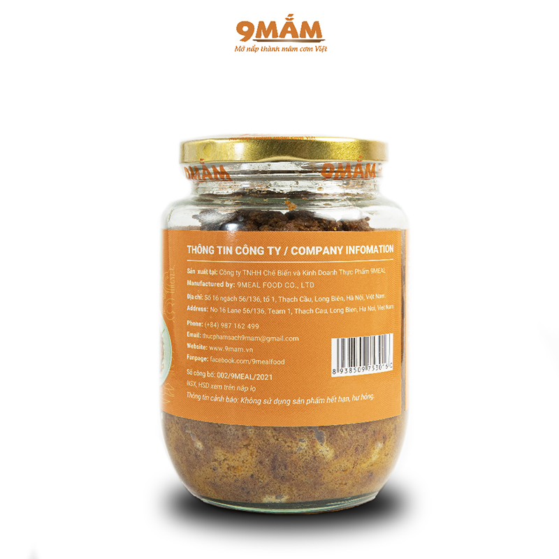 Thịt chưng mắm tép 9 Mắm 400g