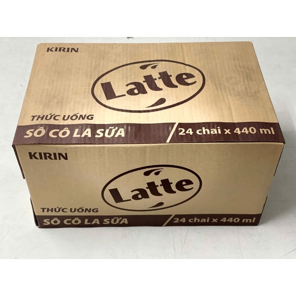 [Thùng 24 chai] Kirin Latte Thức Uống Sô Cô La Sữa Chai 440ml_210227