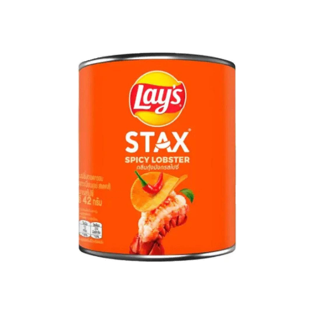 Lay's Stax Khoai Tây Miếng Vị Tôm Hùm Nướng Ngũ Vị 42g
