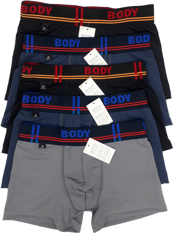 Quần lót nam boxer Body2 Vĩnh Hưng - Xanh coban