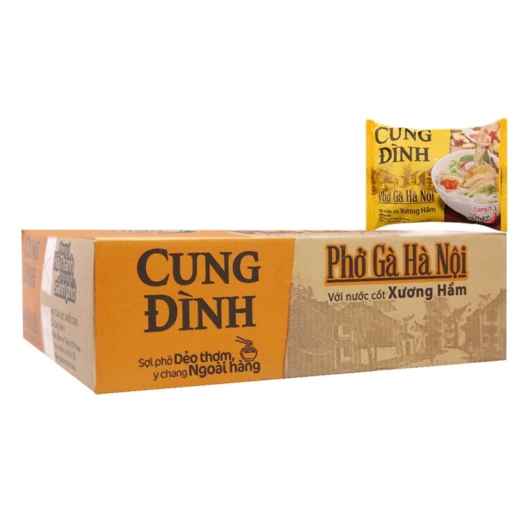 [THÙNG 30 GÓI] Cung Đình Phở Gà Hà Nội Gói 68g_681422