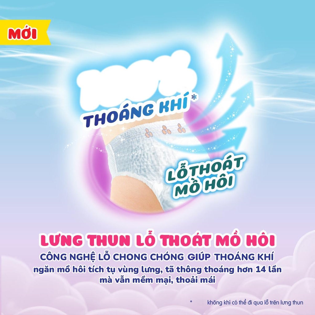[COMBO 4] Bobby Tã bỉm quần M76/L68/XL62/XXL56 Siêu khô thoáng (cộng miếng ngẫu nhiên)