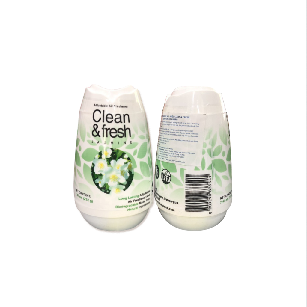 Combo 4 hộp Sáp thơm Clean & Fresh hương hoa nhài 212g