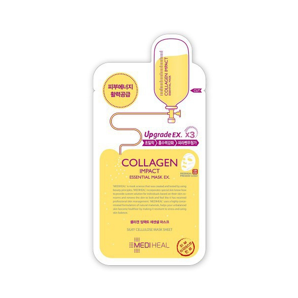 Combo 5 Mặt nạ ngăn ngừa lão hóa da Mediheal Collagen Impact Essential Mask - Miếng 25g