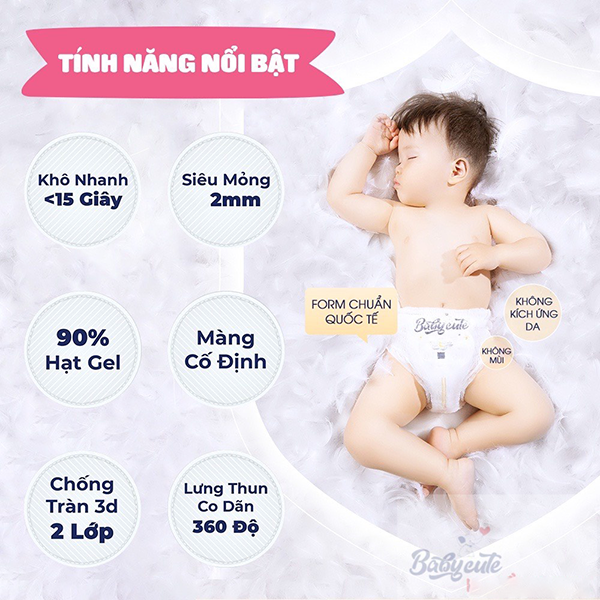 Tã/bỉm quần Babycute L50