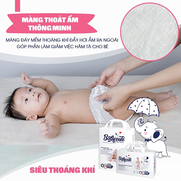 Tã/bỉm quần Babycute L50