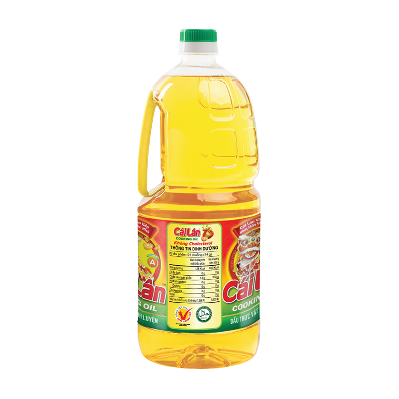 [THÙNG 6 CHAI] Cái Lân Dầu Thực Vật Hảo Hạng Can 2L