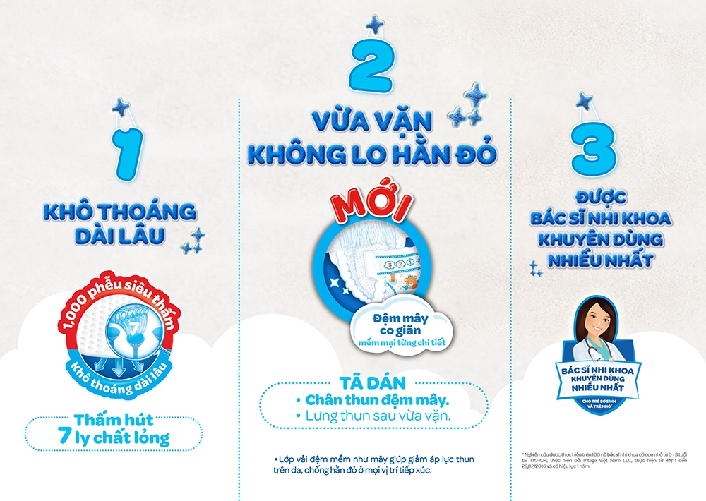 Tã/bỉm dán Huggies M76