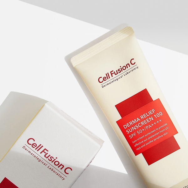 [HCM] Kem chống chống ánh sáng xanh Cell Fusion C Derma Relief Sunscreen 100 SPF50+/PA++++ 35ml
