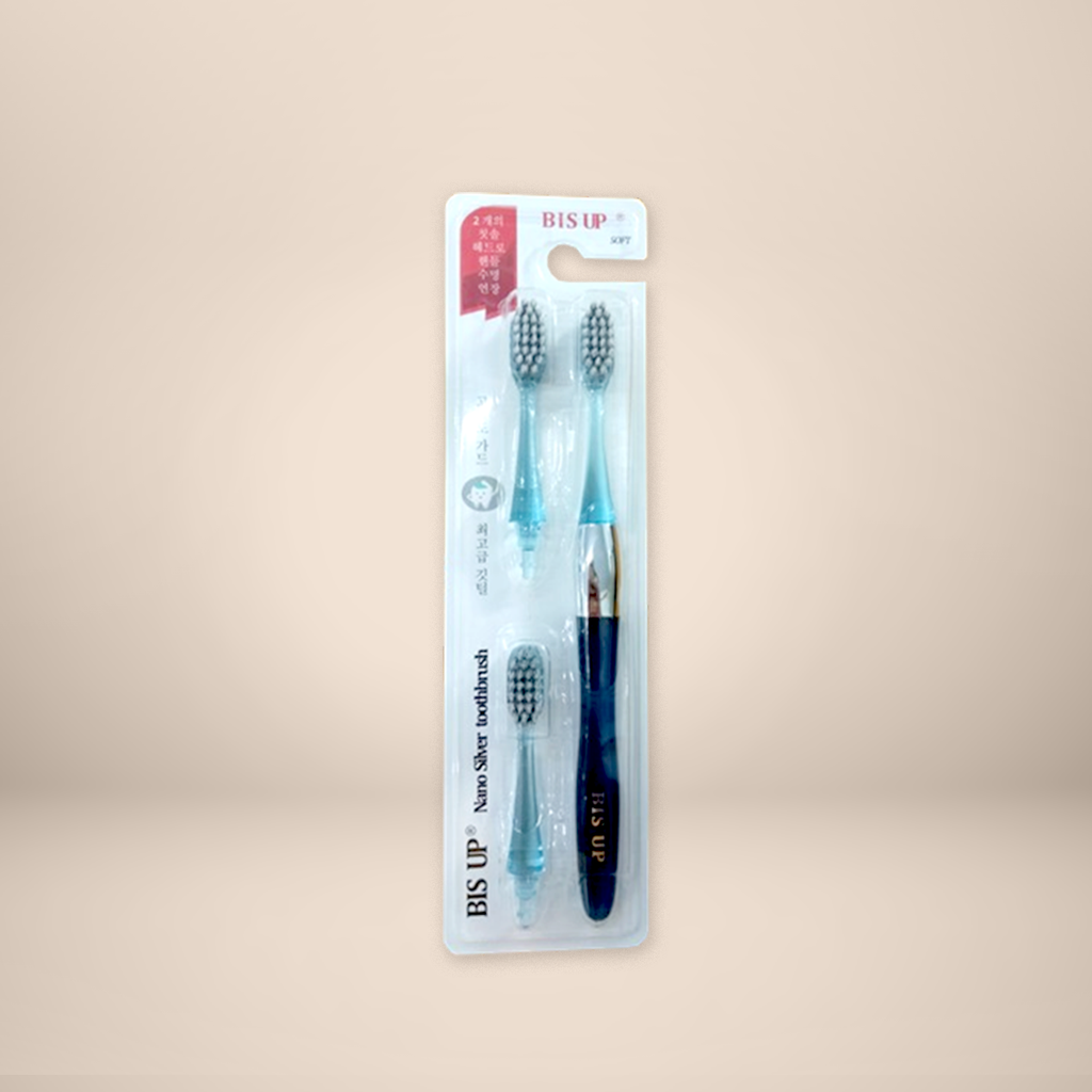 Combo 4 Bàn chải đánh răng 3 đầu thay Bis Up C1616