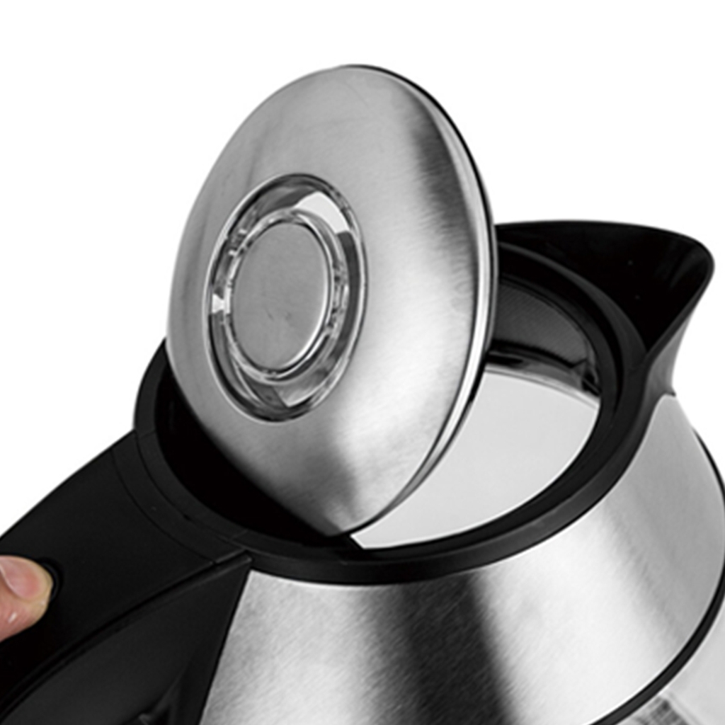 Ấm điện đun nước thủy tinh Lock&Lock EJK418SLV