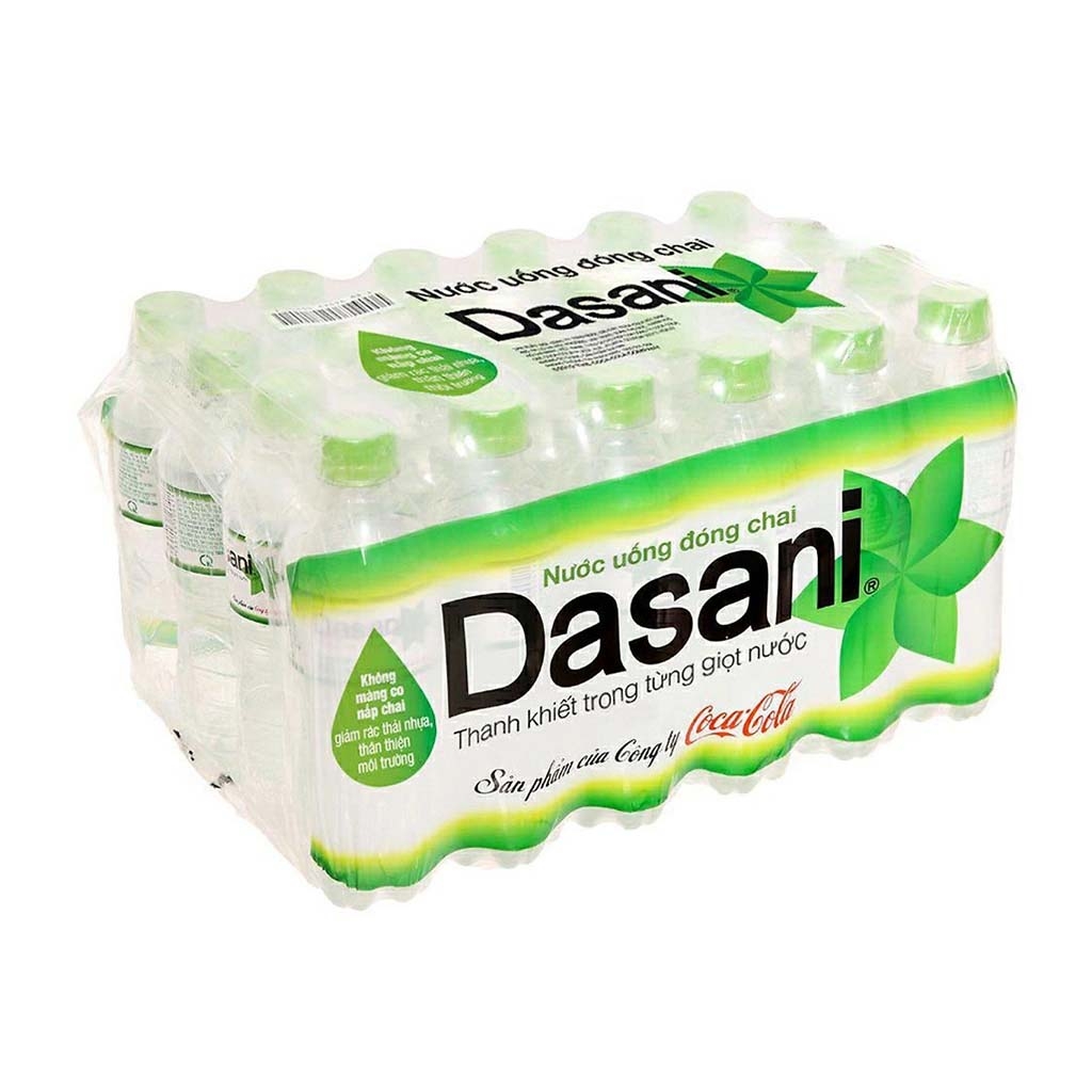[THÙNG 24 CHAI] Dasani Nước Tinh Khiết Chai 510ml