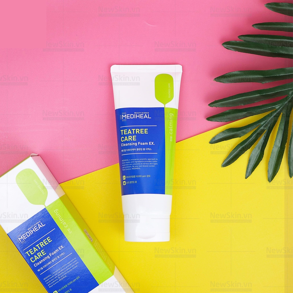 Sữa rửa mặt chiết xuất tràm trà Mediheal Teatree Care Cleansing Foam 170g