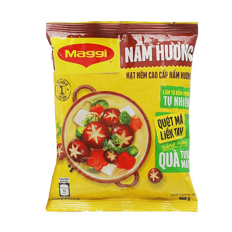 Maggi hạt nêm cao cấp nấm hương gói 450g