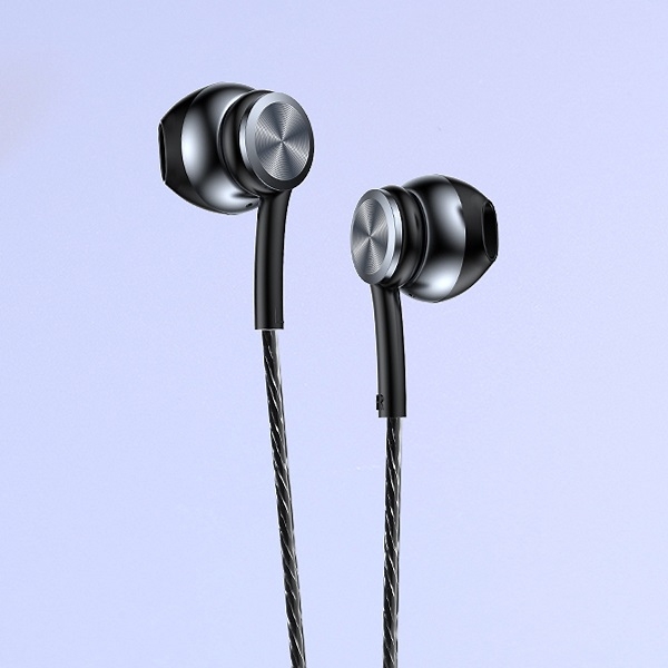 Tai nghe Semi-in-Ear thiết kế kim loại VIVAN Q12 - Xám
