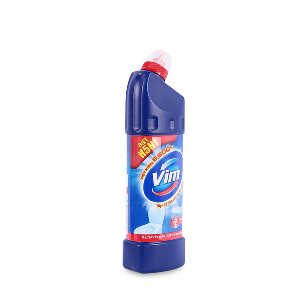 Nước Tẩy Bồn Cầu Vim Diệt Khuẩn Xanh Biển - Chai 880ml