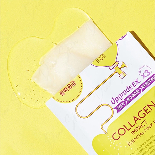 Combo 5 Mặt nạ ngăn ngừa lão hóa da Mediheal Collagen Impact Essential Mask - Miếng 25g