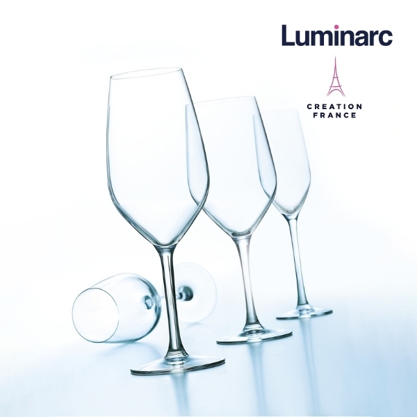 Ly rượu vang thủy tinh Luminarc Mineral 350ml