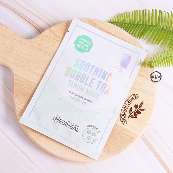 Mặt nạ sủi bọt thải độc cho da Mediheal Bubble Tox Serum Mask - Gói 25ml