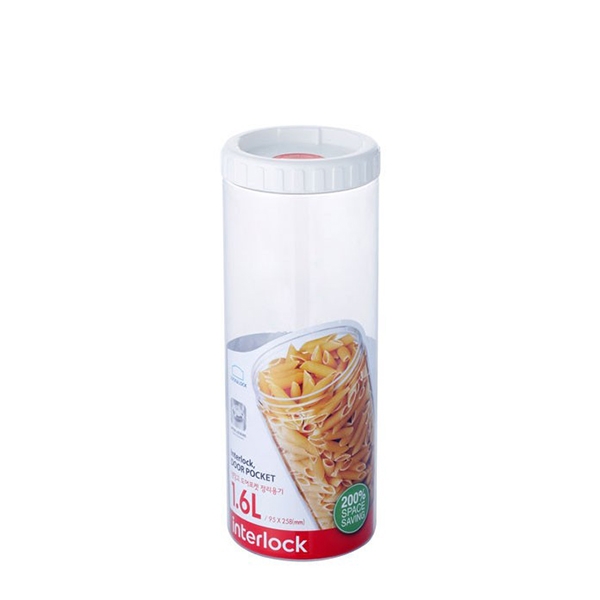 Hộp bảo quản Interlock Lock&Lock 1.6L - Màu Trắng