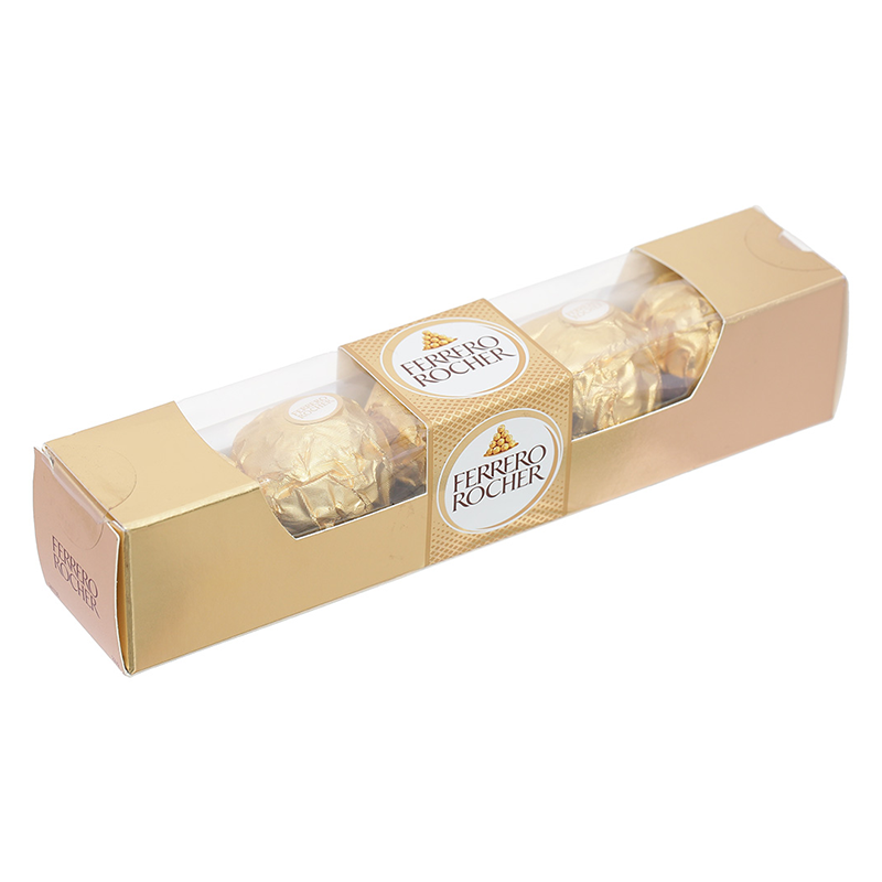 Sô Cô La Ferrero Rocher hộp 62.5g (5 viên)