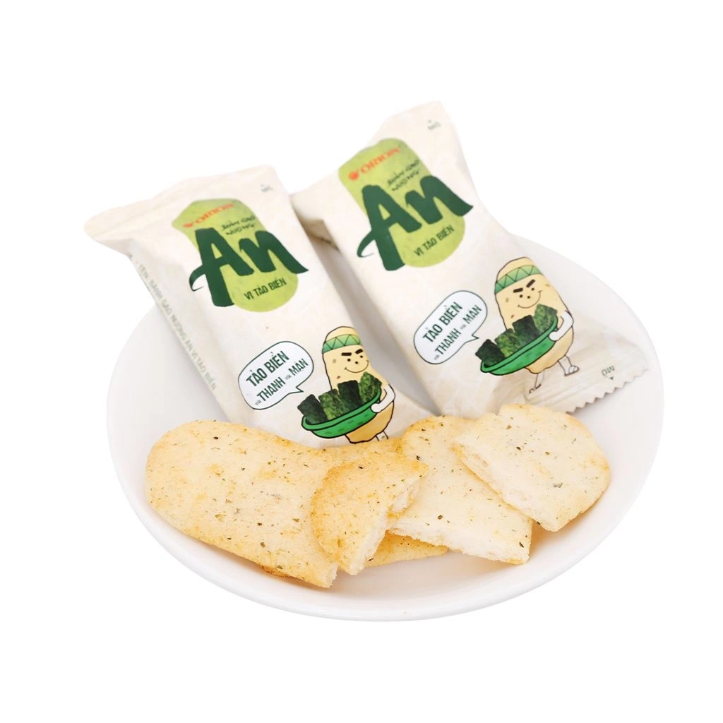 [THÙNG 20 GÓI] An Bánh Gạo Nướng Vị Tảo Biển Gói 111.3g