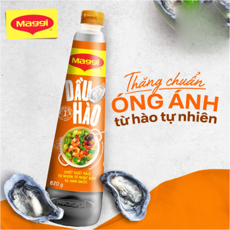 Maggi Dầu hào chai 820g