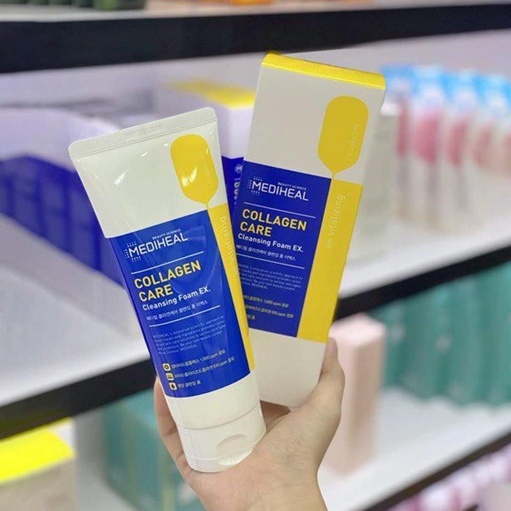 Sữa rửa mặt săn chắc da Mediheal Collagen Care Cleansing Foam 170g