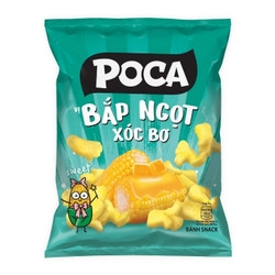 Snack Poca Bắp Ngọt Xốc Bơ Gói 32g