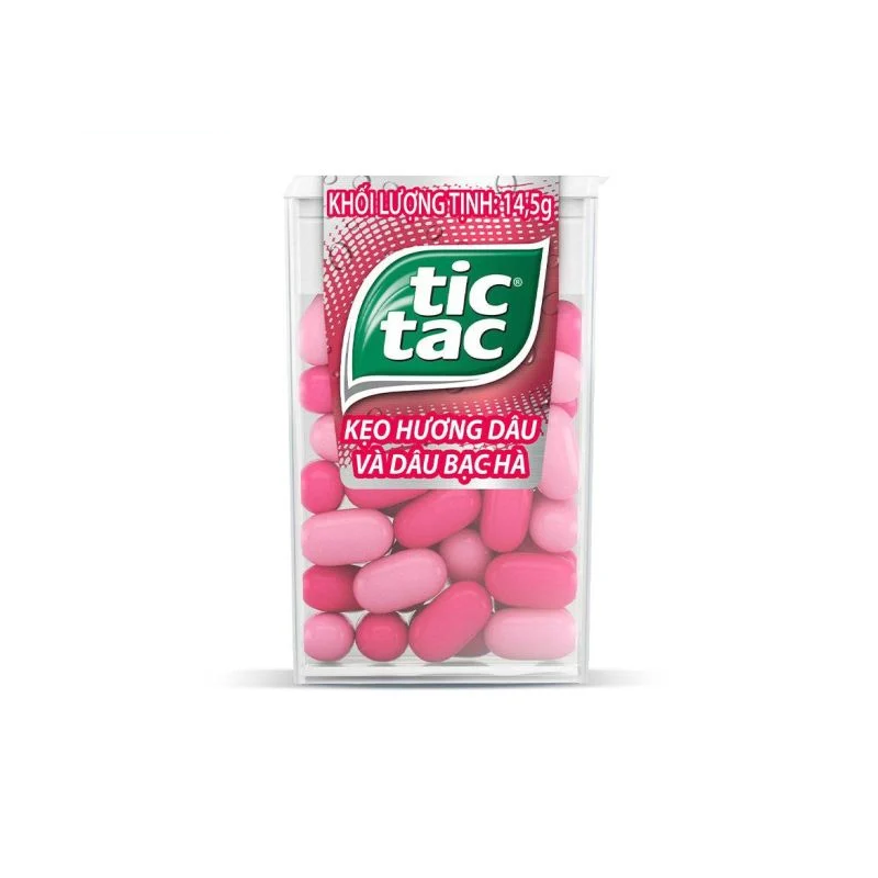 Kẹo Tic Tac nhiều hương vị hộp 14,5 g