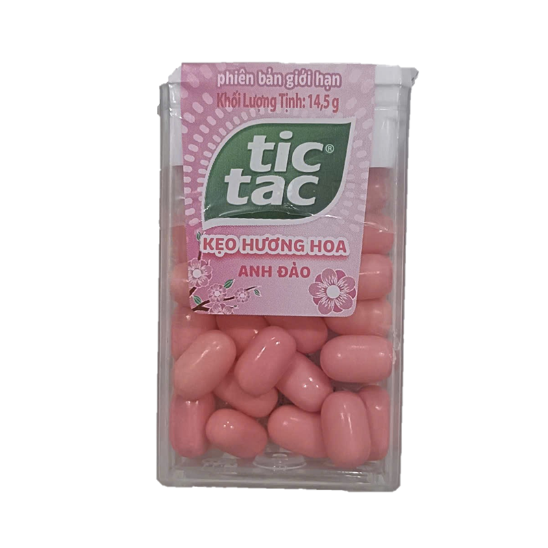 Kẹo Tic Tac nhiều hương vị hộp 14,5 g