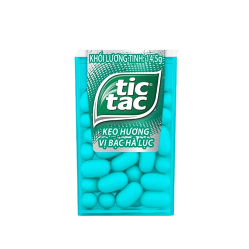 Kẹo Tic Tac nhiều hương vị hộp 14,5 g