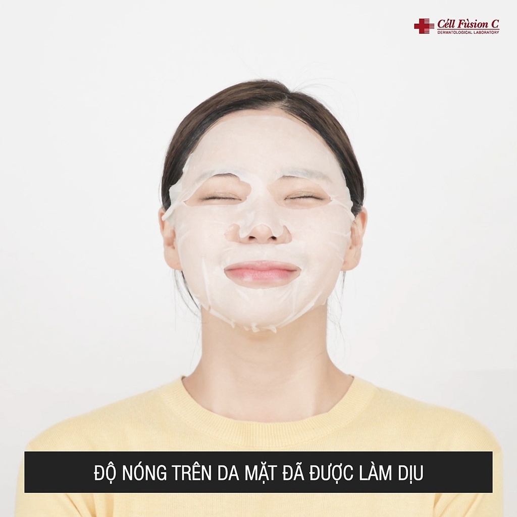 [HCM] Mặt nạ dịu da khẩn cấp Cell Fusion C First Cooling Mask 27g x 5