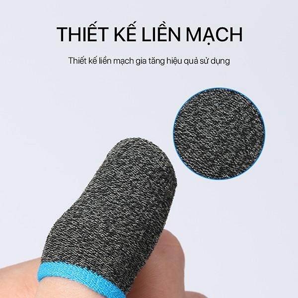 Bao đeo ngón chơi game chuyên nghiệp ACOME AFS01 - Xám, xanh
