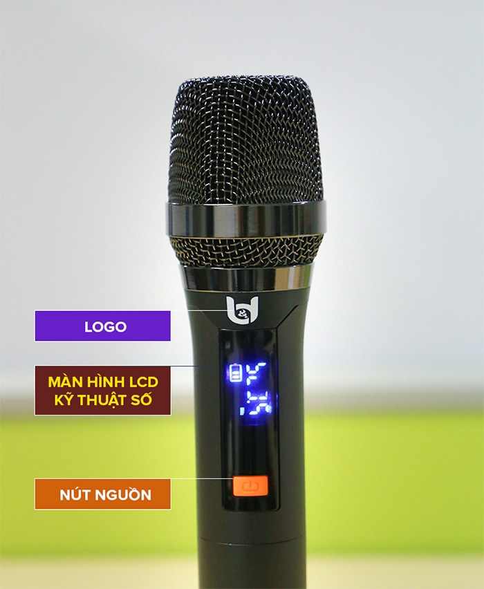 Micro không dây đa năng Best Sound UHF 2 tay U-WR20