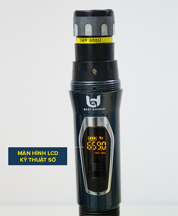 Micro không dây đa năng Best Sound UHF 1 tay U-WR09A