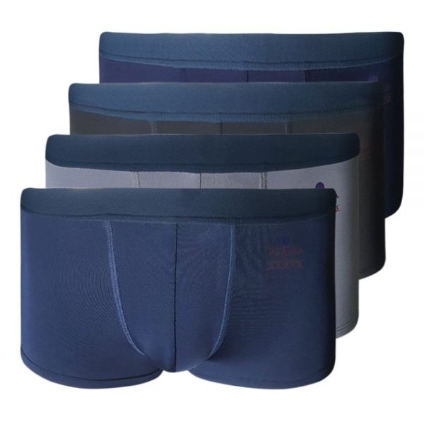 Quần boxer Osama lưng xanh Vĩnh Hưng - Xám trắng