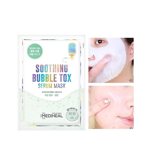 Mặt nạ sủi bọt thải độc cho da Mediheal Bubble Tox Serum Mask - Gói 25ml