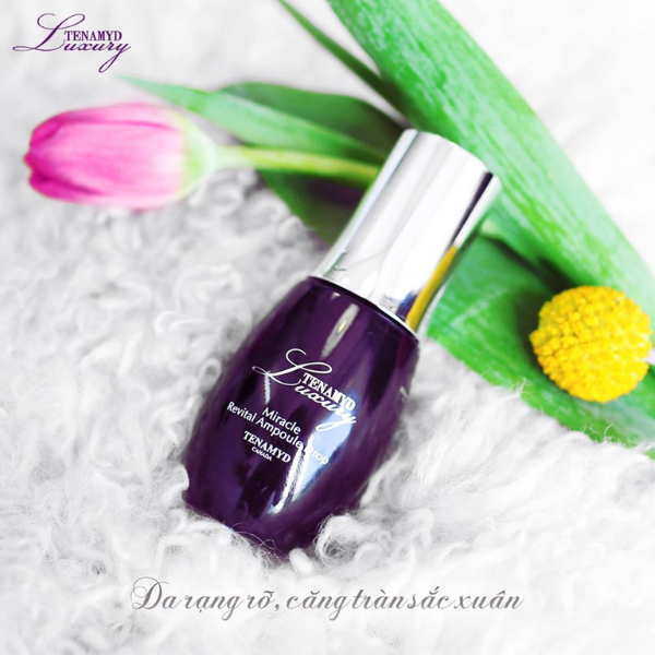 [HCM] Dưỡng chất săn chắc da Tenamyd Luxury Miracle Revital Ampoule Drop - Lọ 30ml