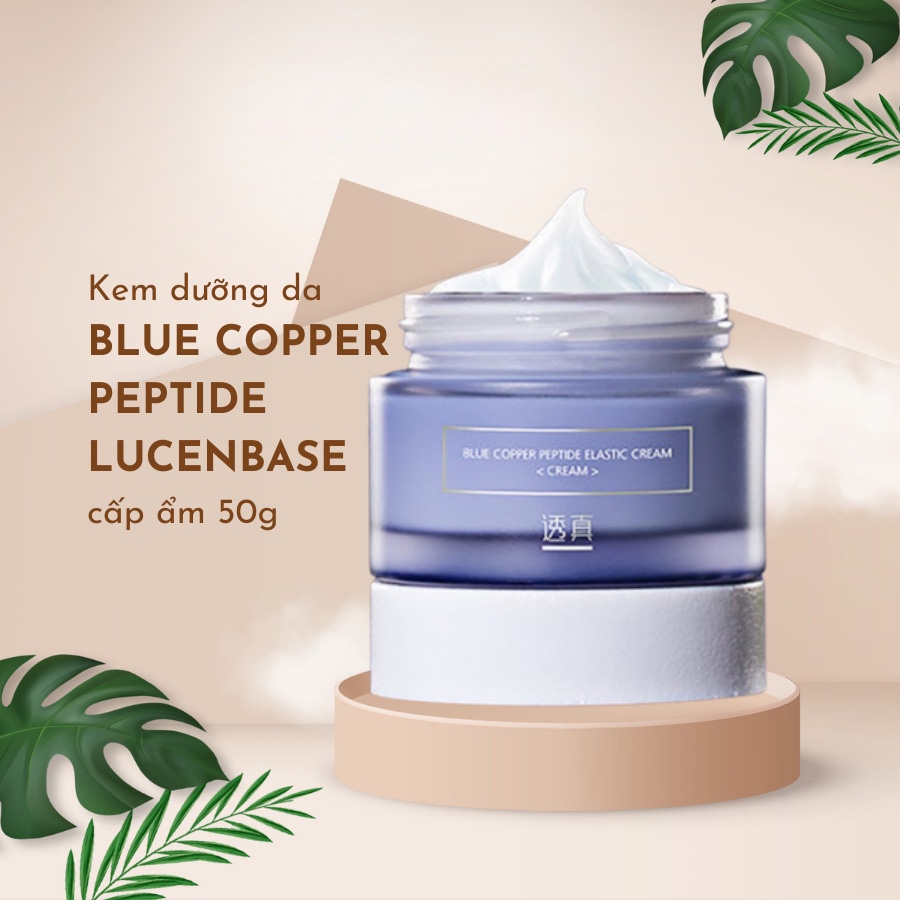 Kem dưỡng da Lucenbase Blue Copper cấp ẩm, giảm viêm đỏ 50g