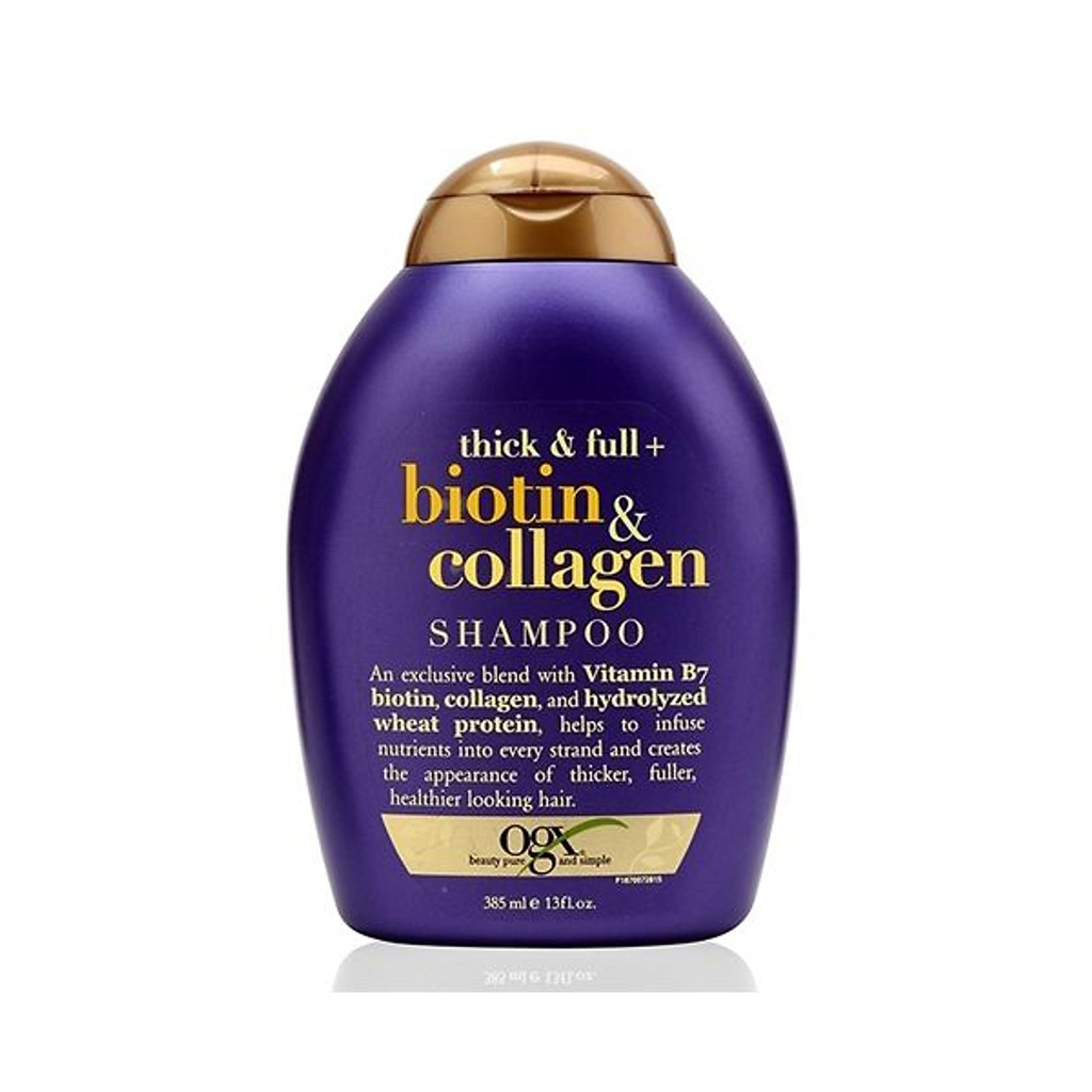 [HCM] Combo Dầu gội xả OGX Biotin Thick & Full 385ml x 2