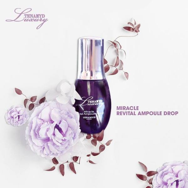 [HCM] Dưỡng chất săn chắc da Tenamyd Luxury Miracle Revital Ampoule Drop - Lọ 30ml