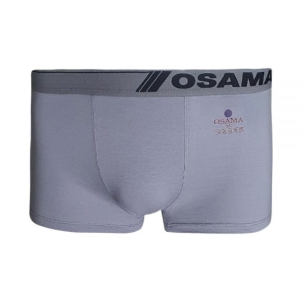 Quần boxer Osama cotton lớn Vĩnh Hưng - Xám trắng