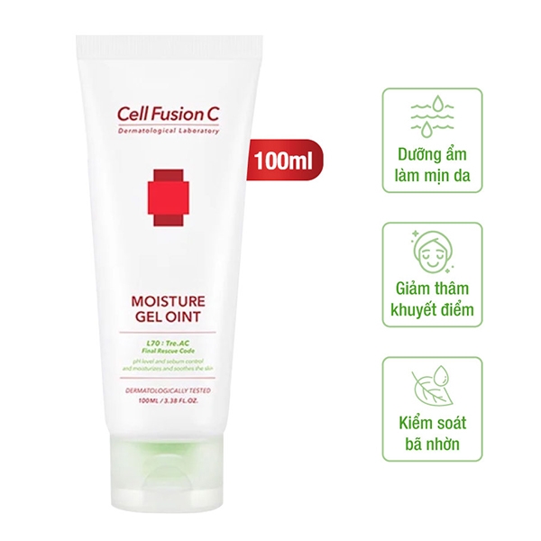 [HCM] Gel dưỡng da cân bằng dầu và ẩm Cell Fusion C Moisture Gel Oint 100ml