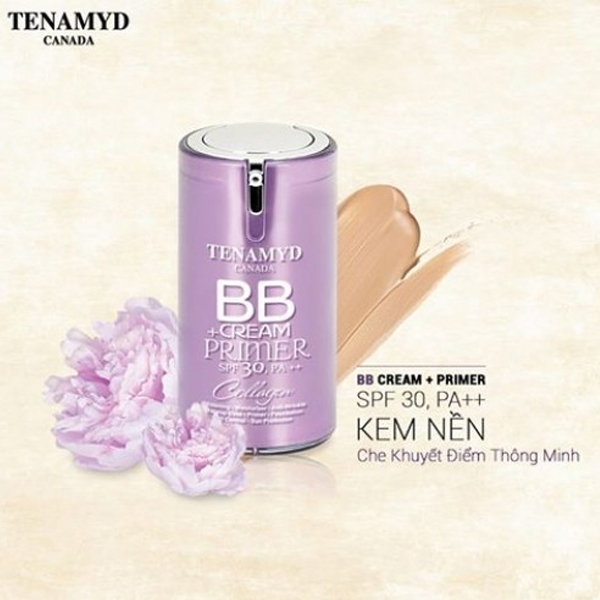 Kem trang điểm Tenamyd BB Cream + Primer - Chai 40g