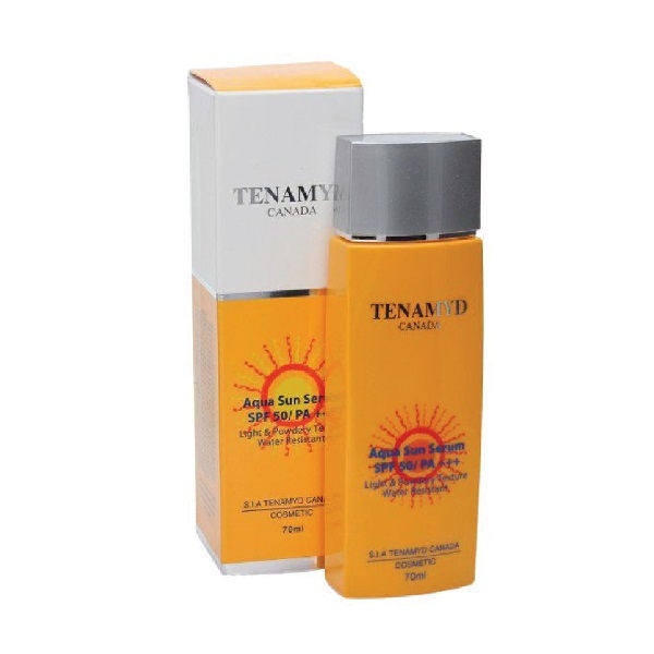 Tinh chất chống nắng dạng nước Tenamyd Aqua Sun Serum SPF50/PA+++ 70ml