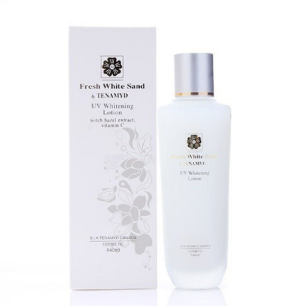 [HCM] Nước dưỡng trắng da Fresh White Sand By Tenamyd UV Whitening Lotion - Lọ 140ml