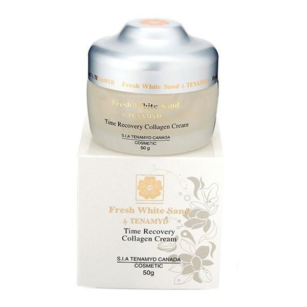 [HCM] Kem dưỡng da Collagen Fresh White Sand By Tenamyd Time Recovery Collagen Cream - Lọ 50g